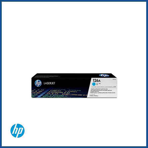 HP 126A Cyan Toner Cartridge (CE311A) 